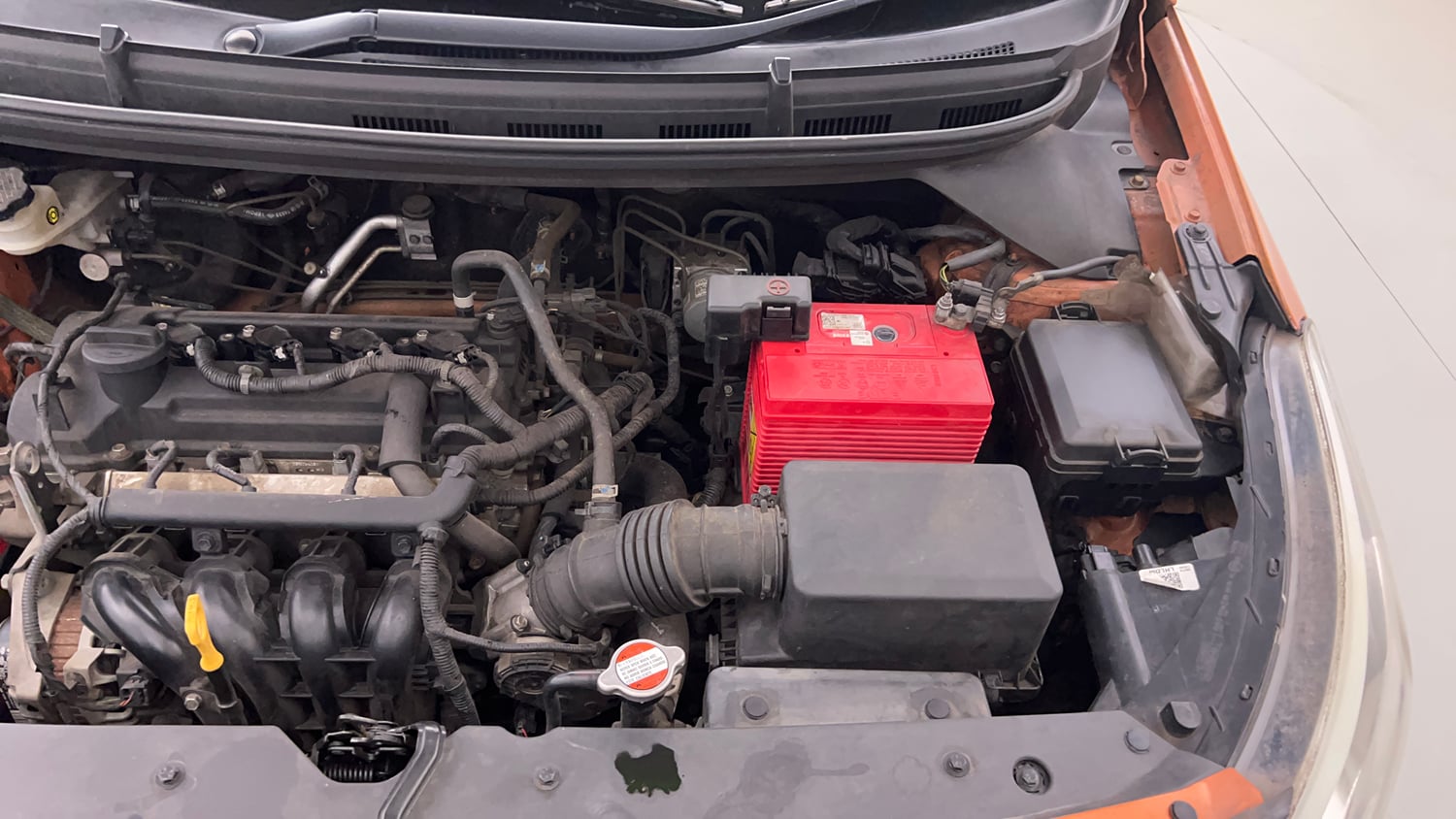 Used 2020 Hyundai Elite i20 Magna Plus 1.2 Petrol Manual engine ENGINE LEFT SIDE VIEW