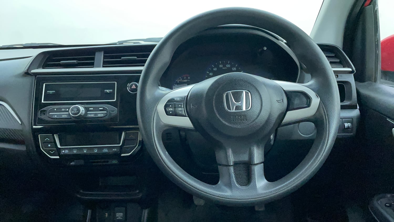 Used 2016 Honda Brio VX MT Petrol Manual interior STEERING VIEW
