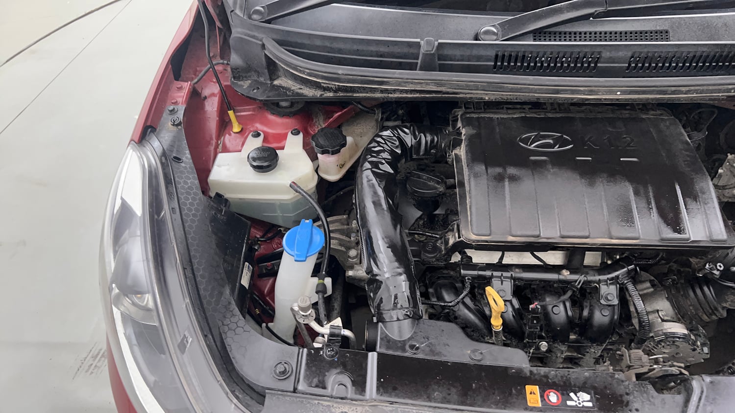 Used 2020 Hyundai Grand i10 Nios Asta AMT 1.2 Kappa VTVT Petrol Automatic engine ENGINE RIGHT SIDE VIEW