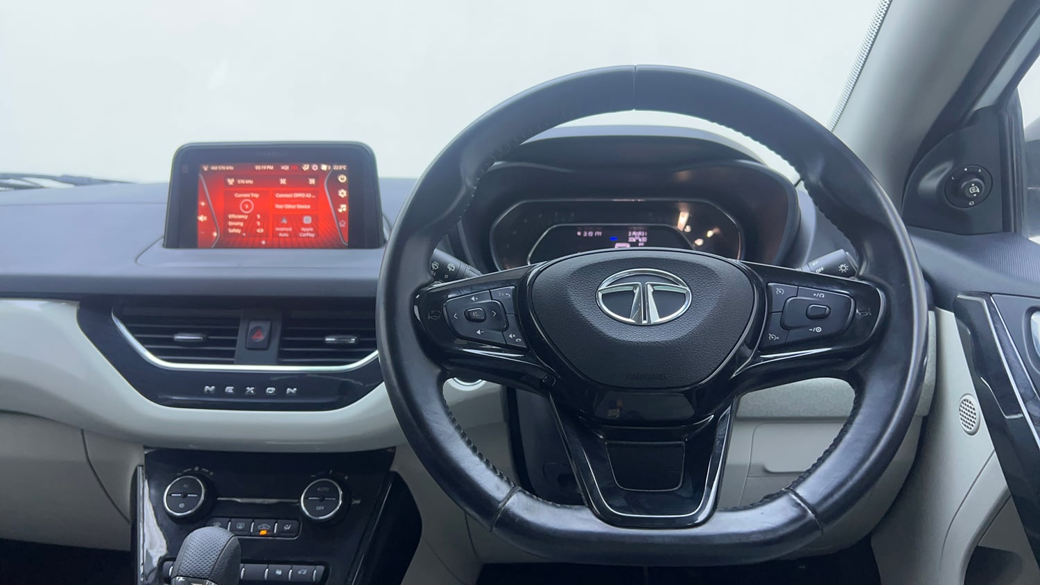 Used 2023 Tata Nexon XZA Plus (S) Petrol Automatic interior STEERING VIEW