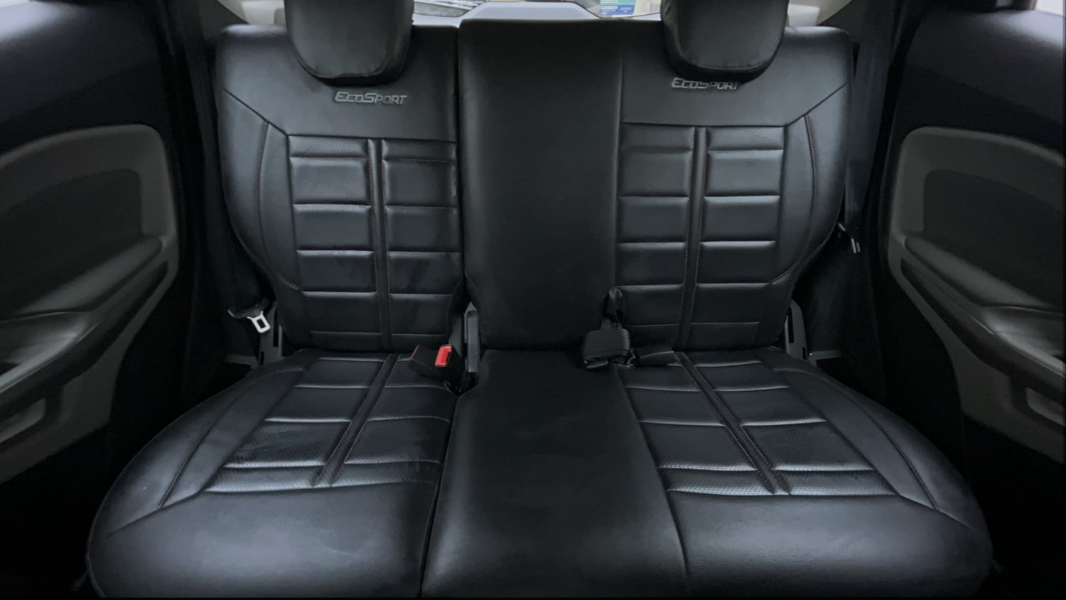 Used 2017 Ford EcoSport Titanium 1.5L Ti-VCT AT Petrol Automatic interior REAR SEAT CONDITION VIEW