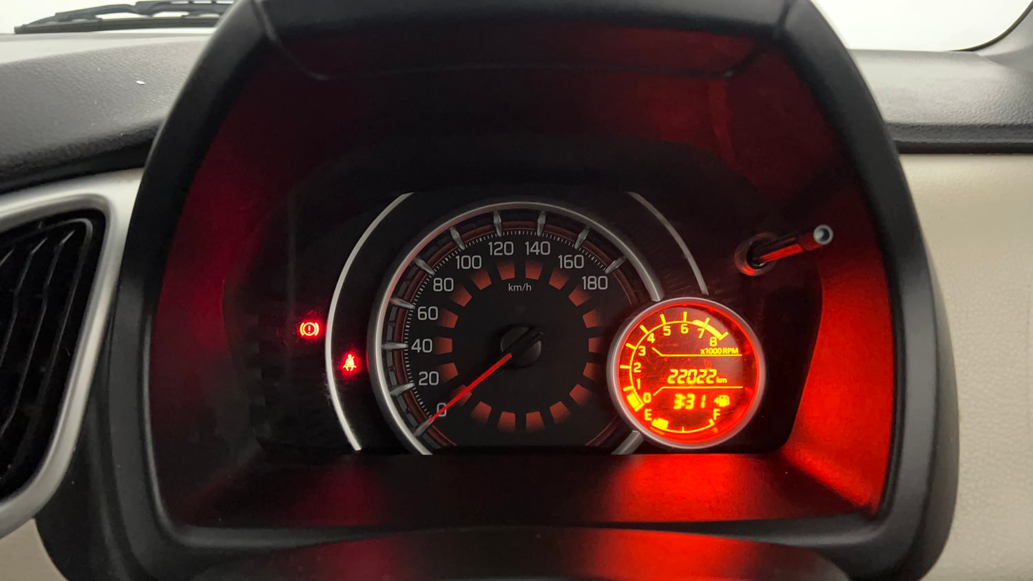 Used 2021 Maruti Suzuki Wagon R ZXi 1.2 Petrol Manual interior CLUSTERMETER VIEW
