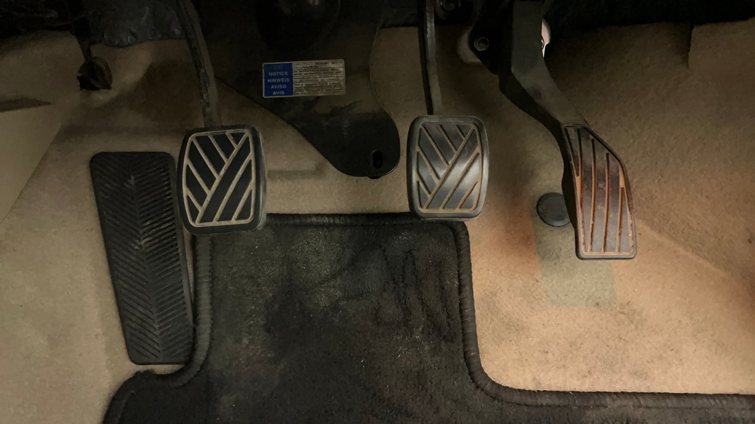 Used 2022 Maruti Suzuki Ciaz Zeta 1.5 Petrol Manual interior PEDALS VIEW