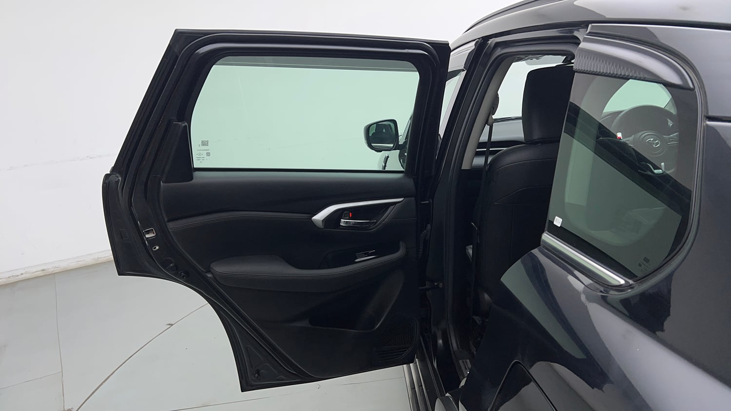 Used 2023 Toyota Urban Cruiser Hyryder V AT NeoDrive Petrol Automatic interior LEFT REAR DOOR OPEN VIEW