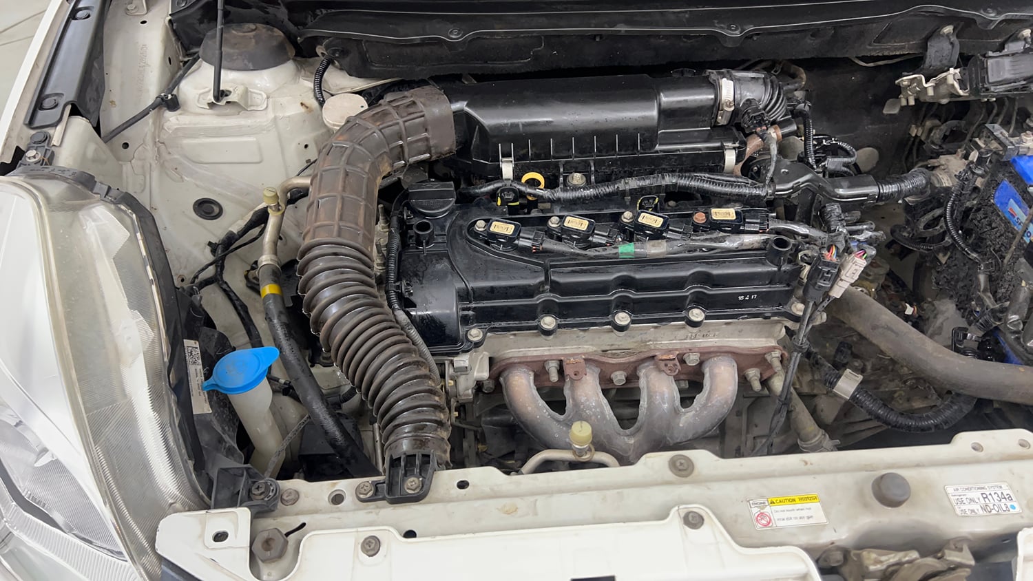 Used 2017 Maruti Suzuki Baleno Delta 1.2 Petrol Manual engine ENGINE RIGHT SIDE VIEW