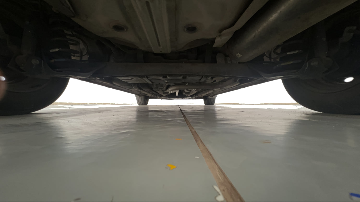 Used 2020 Hyundai Elite i20 Magna Plus 1.2 Petrol Manual extra REAR UNDERBODY VIEW (TAKEN FROM REAR)