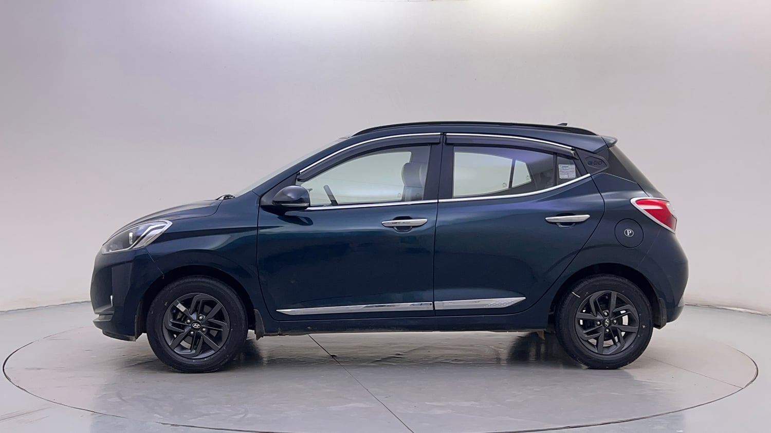 Used 2021 Hyundai Grand i10 Nios Sportz AMT 1.2 Kappa VTVT Petrol Automatic exterior LEFT SIDE VIEW