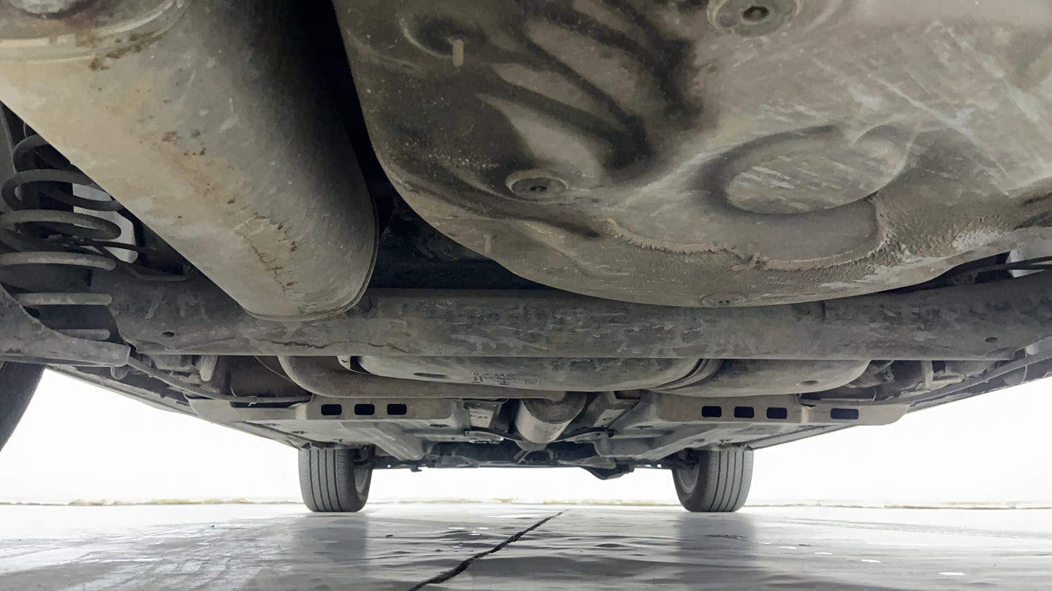 Used 2021 Volkswagen Polo GT Petrol Automatic extra REAR UNDERBODY VIEW (TAKEN FROM REAR)