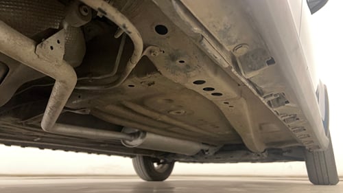 Used 2017 Maruti Suzuki Ignis Alpha 1.2 MT Petrol Manual extra REAR RIGHT UNDERBODY VIEW
