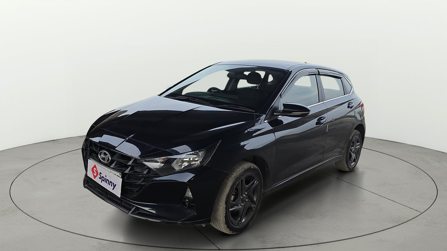 Used 2023 Hyundai New i20 Sportz 1.2 IVT Petrol Automatic exterior LEFT FRONT CORNER VIEW