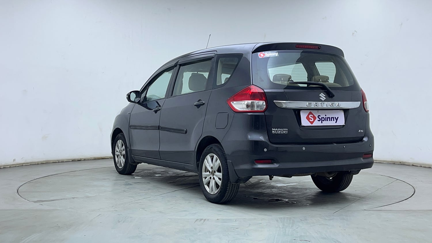 Used 2018 Maruti Suzuki Ertiga ZXI Petrol Manual exterior LEFT REAR CORNER VIEW