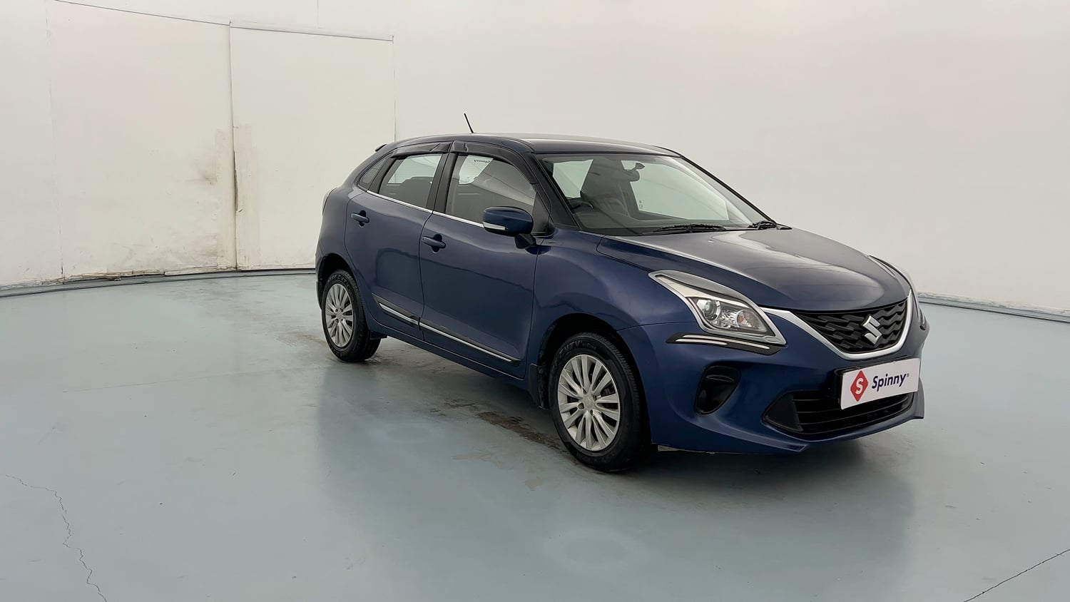 Used 2021 Maruti Suzuki Baleno Delta Petrol Manual exterior RIGHT FRONT CORNER VIEW