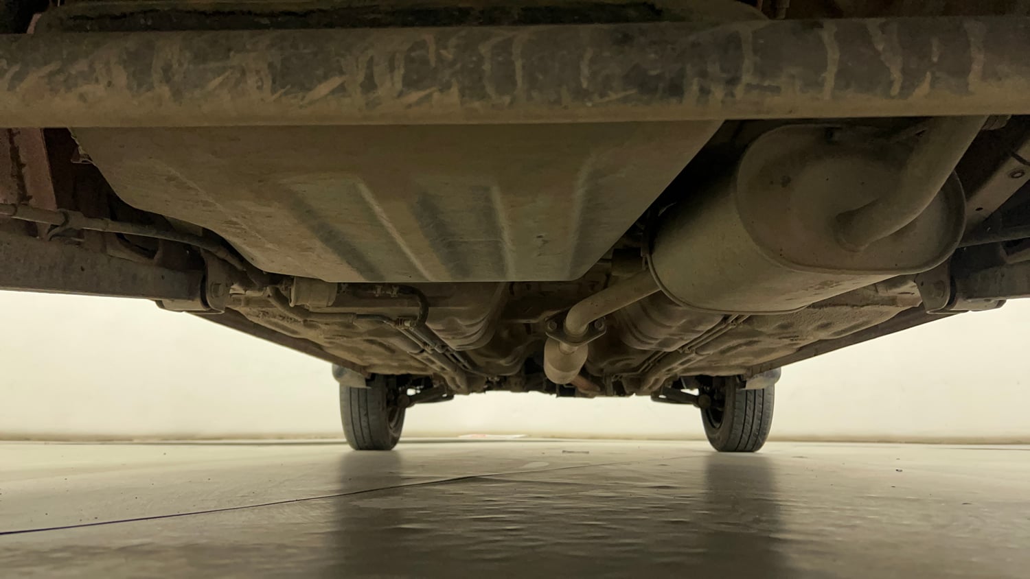 Used 2016 Maruti Suzuki Alto K10 VXi Petrol Manual extra REAR UNDERBODY VIEW (TAKEN FROM REAR)