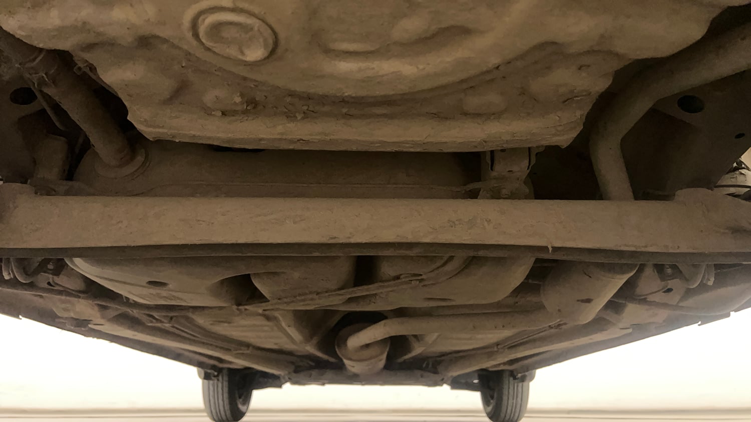 Used 2024 Maruti Suzuki Alto K10 VXi S-CNG Cng Manual extra REAR UNDERBODY VIEW (TAKEN FROM REAR)