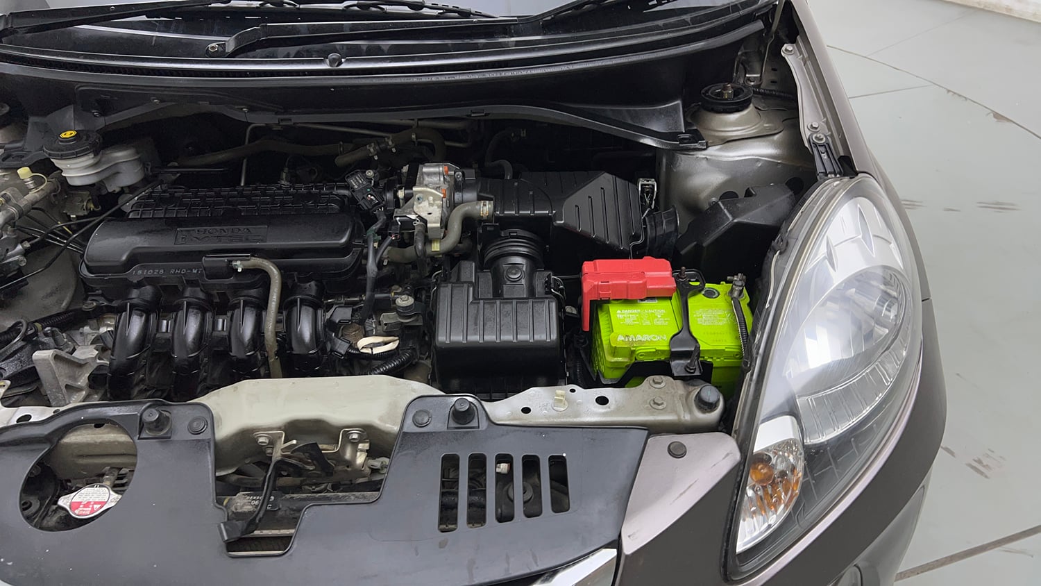 Used 2016 Honda Amaze 1.2 S i-VTEC Petrol Manual engine ENGINE LEFT SIDE VIEW
