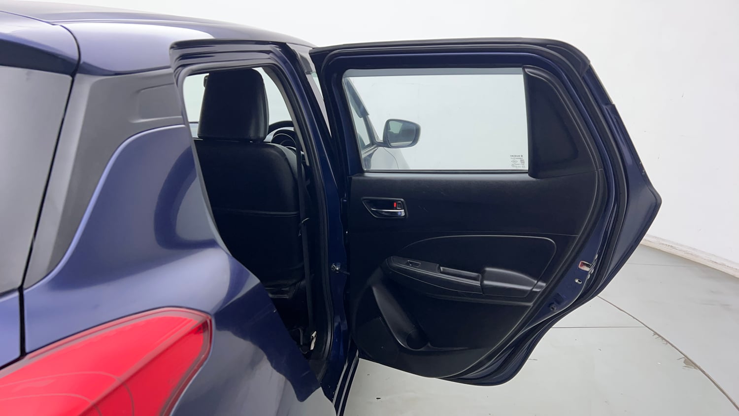 Used 2023 Maruti Suzuki Swift VXi Petrol Manual interior RIGHT REAR DOOR OPEN VIEW