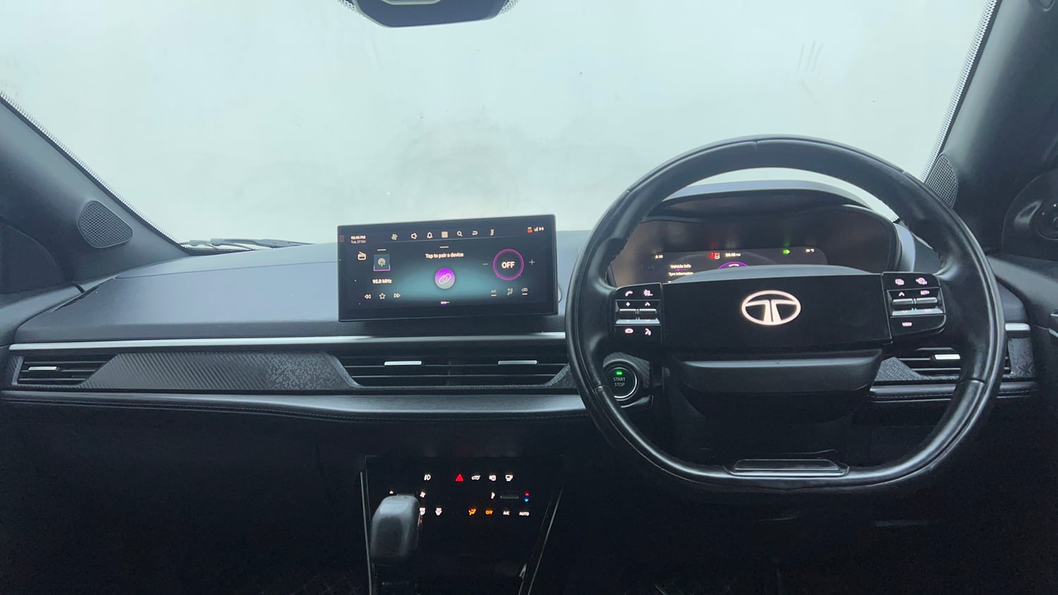 Used 2024 Tata Nexon Fearless Plus (S) 1.5 Diesel 6MT Dark Edition Diesel Manual interior DASHBOARD VIEW
