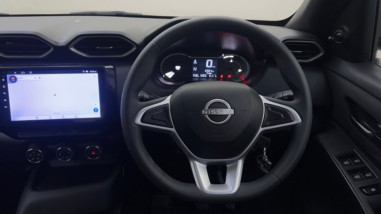 Used 2025 Nissan Magnite Visia B4D 1.0 Petrol AMT Petrol Automatic interior STEERING VIEW