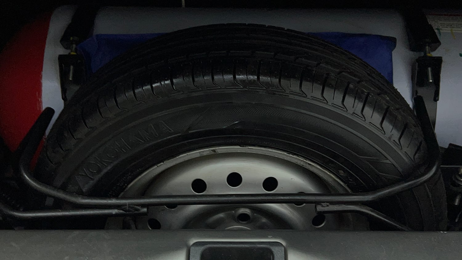 Used 2020 Maruti Suzuki Wagon R LXi (O) 1.0 CNG Cng Manual tyres SPARE TYRE VIEW