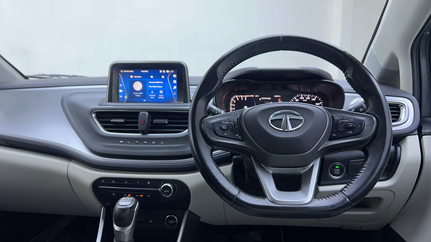 Used 2023 Tata Altroz XZA Plus Petrol Petrol Automatic interior STEERING VIEW