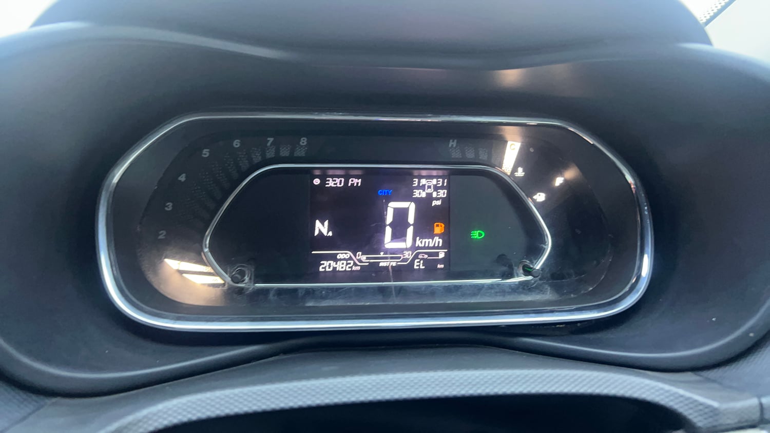 Used 2023 Tata Nexon XZA Plus (S) Petrol Automatic interior CLUSTERMETER VIEW