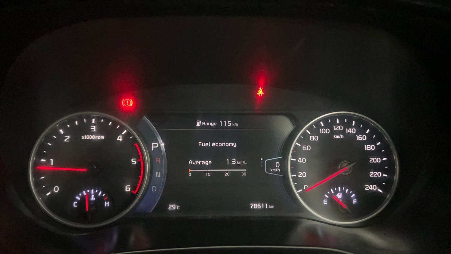 Used 2022 Kia Seltos GTX Plus 1.5 Diesel AT Diesel Automatic interior CLUSTERMETER VIEW