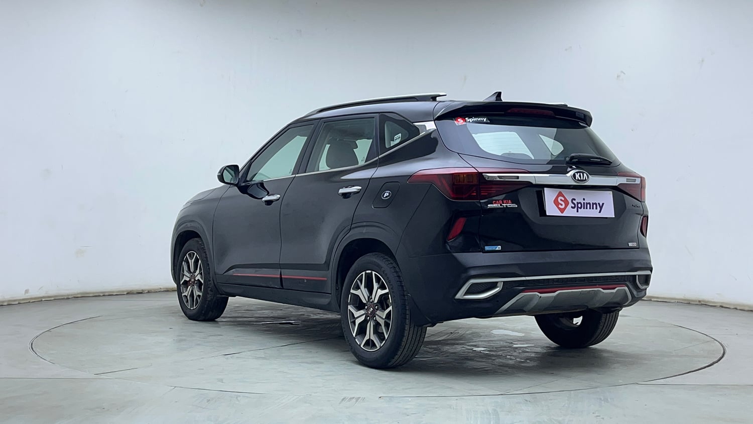 Used 2019 kia Seltos GTX DCT 1.4 Petrol Automatic exterior LEFT REAR CORNER VIEW
