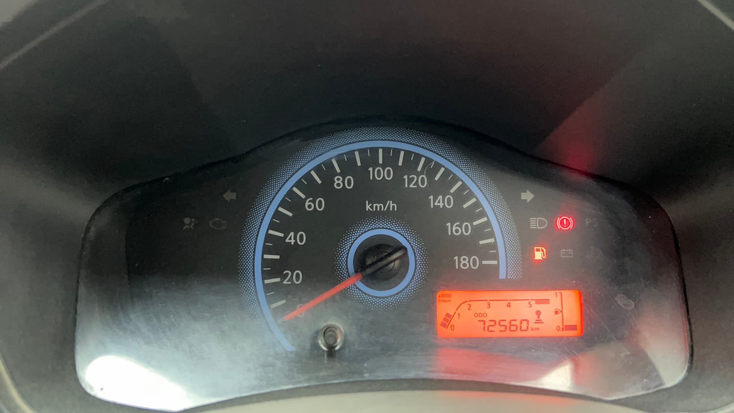 Used 2016 Datsun Redi-GO T (O) Petrol Manual interior CLUSTERMETER VIEW