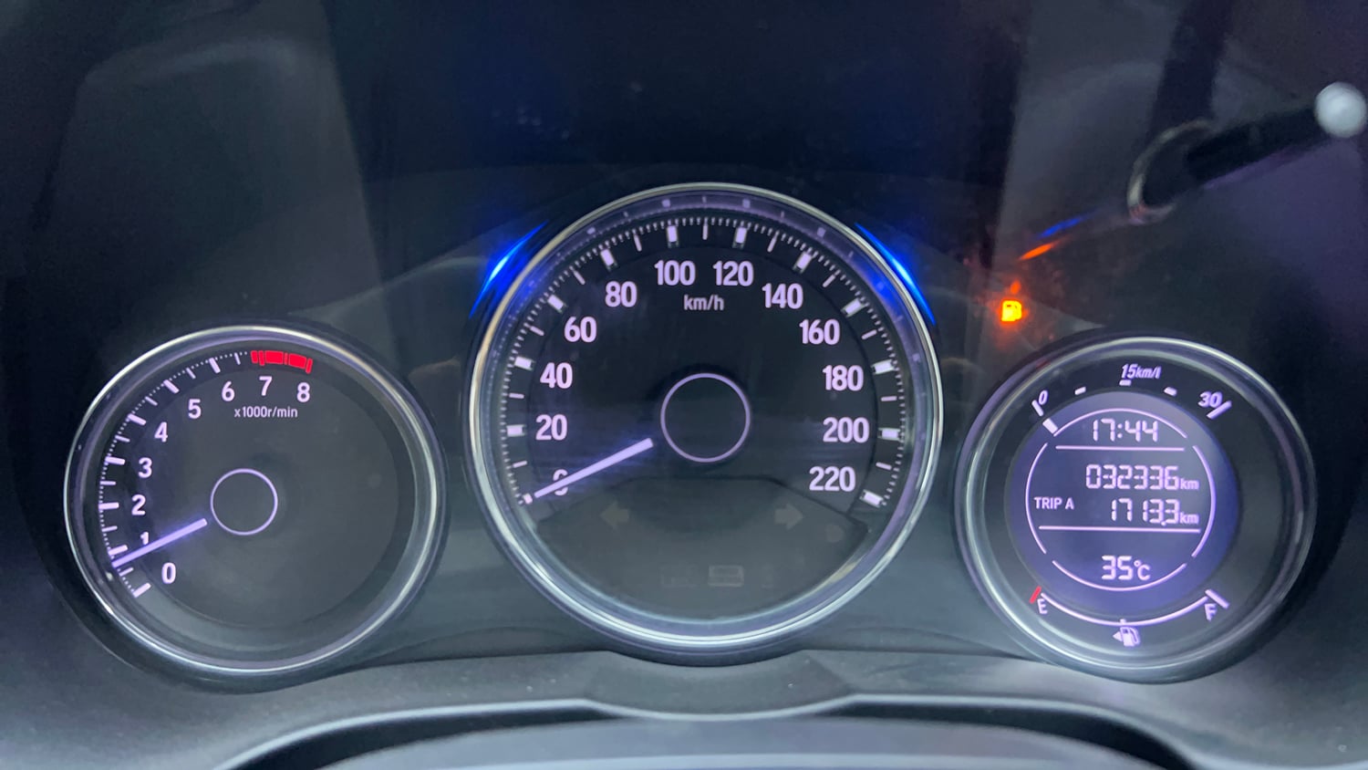 Used 2022 Honda City 4th Generation V Petrol Petrol Manual interior CLUSTERMETER VIEW