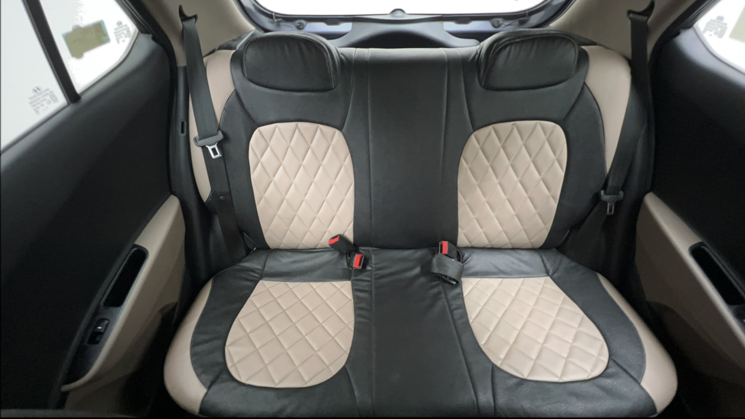 Used 2016 Hyundai Grand i10 Sportz 1.2 Kappa VTVT Petrol Manual interior REAR SEAT CONDITION VIEW