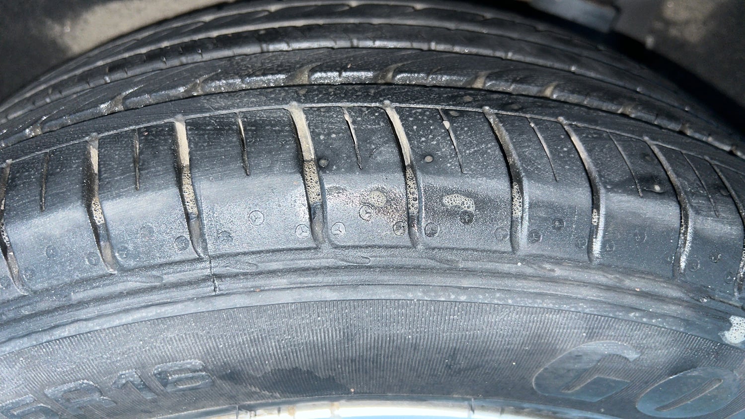 Used 2020 Hyundai Creta SX 1.6 AT CRDi Diesel Automatic tyres LEFT REAR TYRE TREAD VIEW