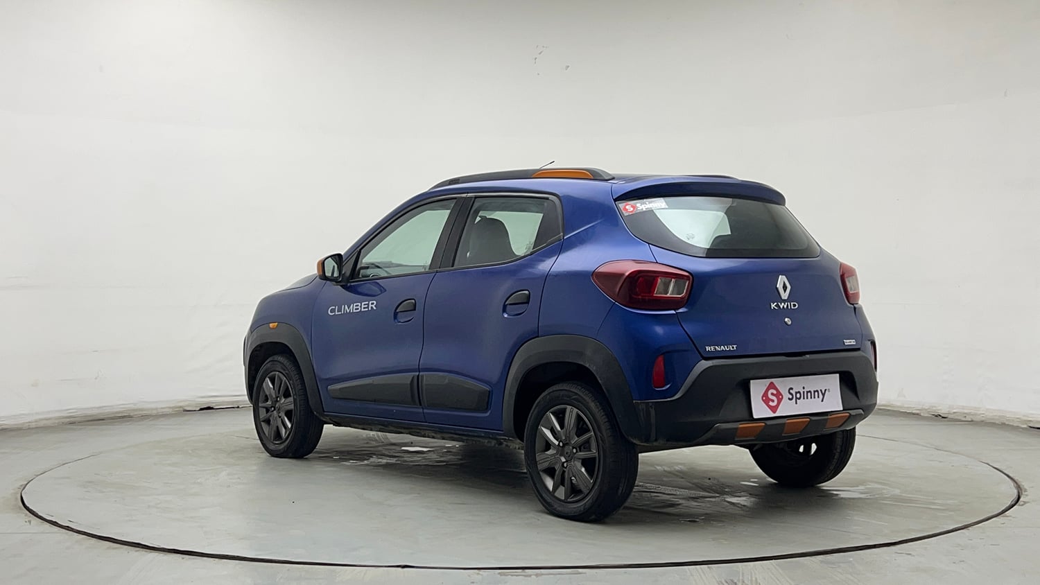 Used 2020 Renault Kwid CLIMBER 1.0 AMT Opt Petrol Automatic exterior LEFT REAR CORNER VIEW