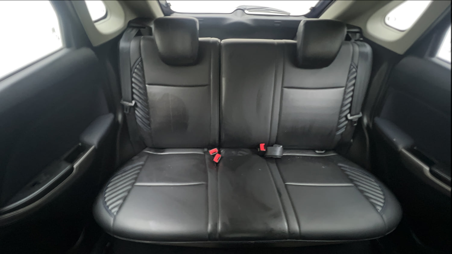 Used 2019 Toyota Glanza G Petrol Manual interior REAR SEAT CONDITION VIEW