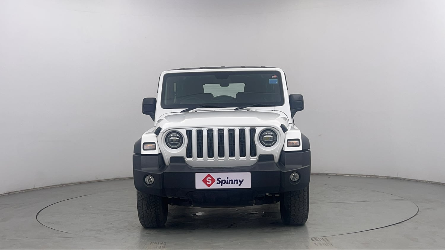 Used 2024 Mahindra Thar LX Hard Top Petrol AT RWD Petrol Automatic exterior FRONT VIEW