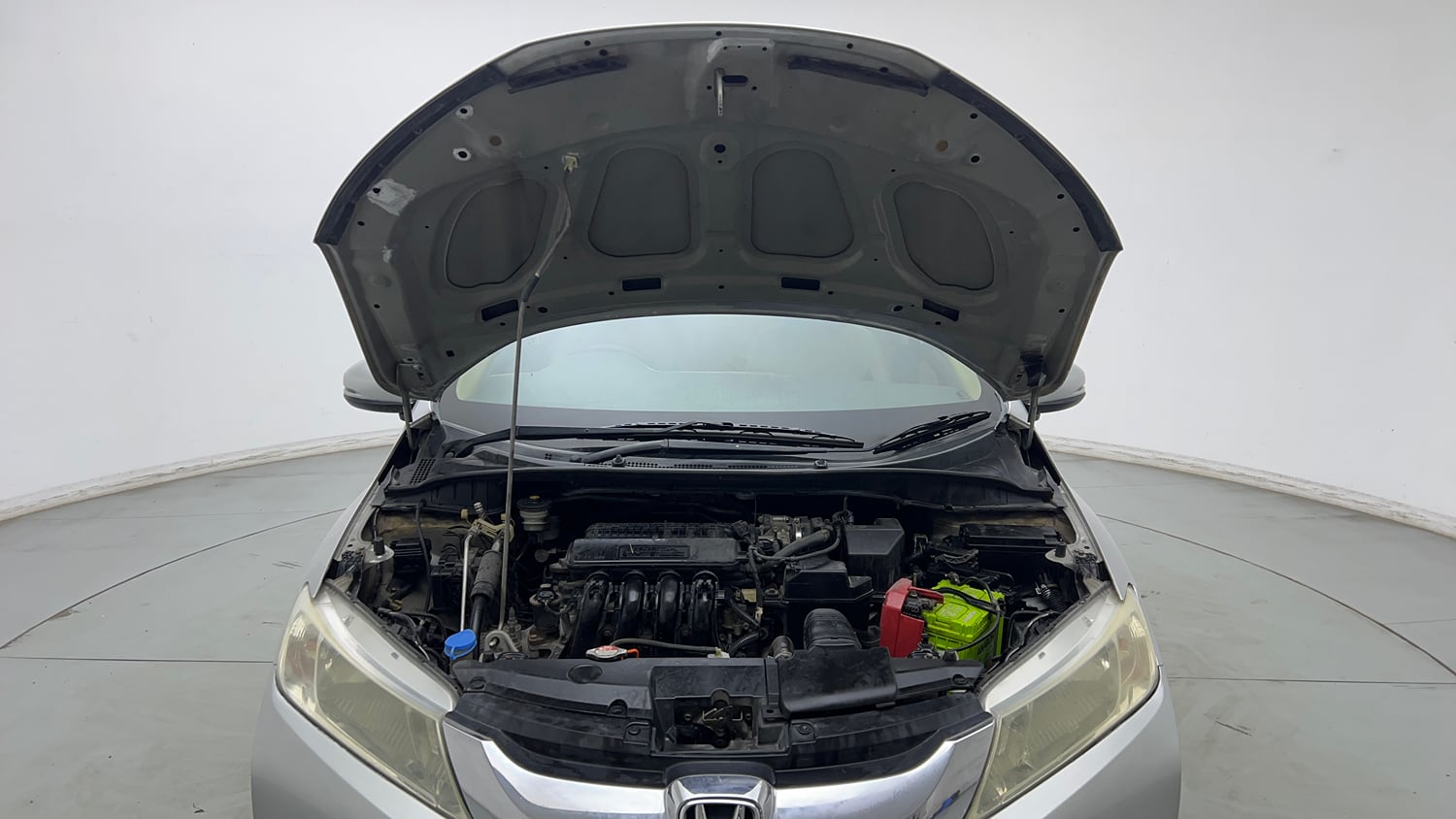 Used 2015 Honda City V Petrol Manual engine ENGINE & BONNET OPEN FRONT VIEW