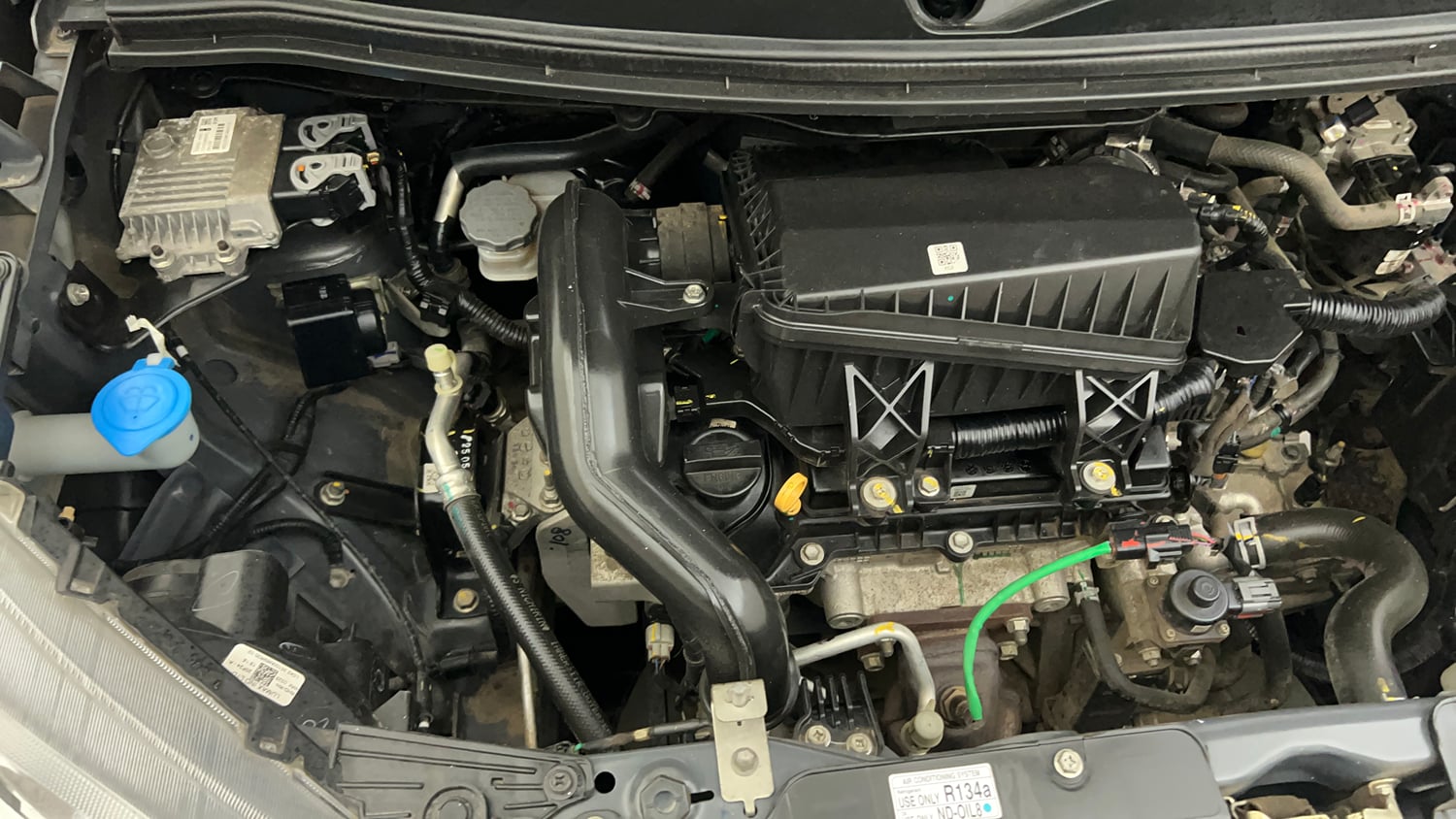 Used 2024 Maruti Suzuki Wagon R VXI 1.0 CNG Cng Manual engine ENGINE RIGHT SIDE VIEW