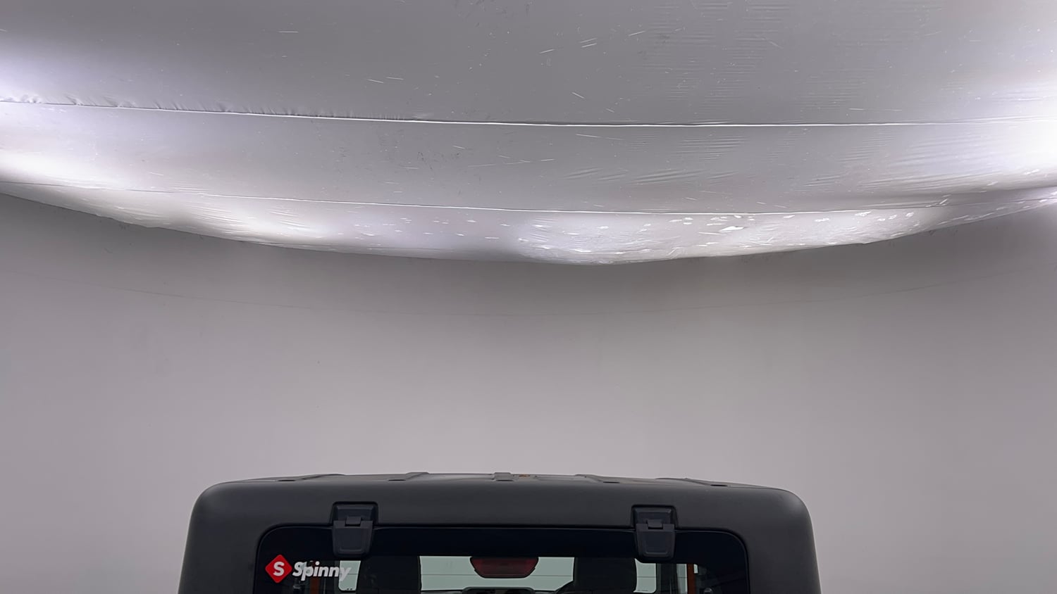 Used 2024 Mahindra Thar LX Hard Top Petrol AT RWD Petrol Automatic exterior EXTERIOR ROOF VIEW