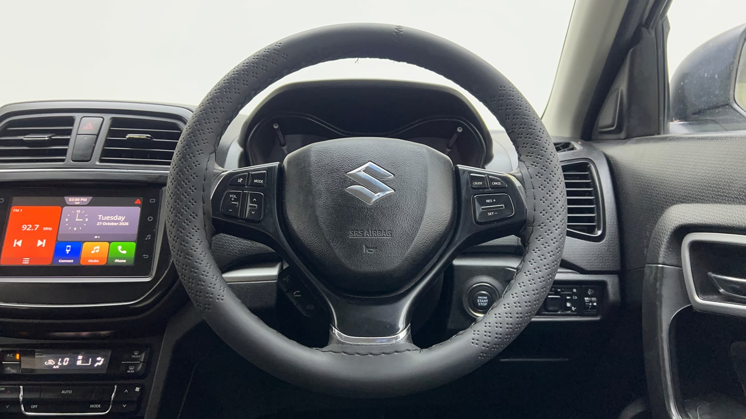 Used 2022 maruti-suzuki Vitara Brezza ZXi Petrol Manual interior STEERING VIEW