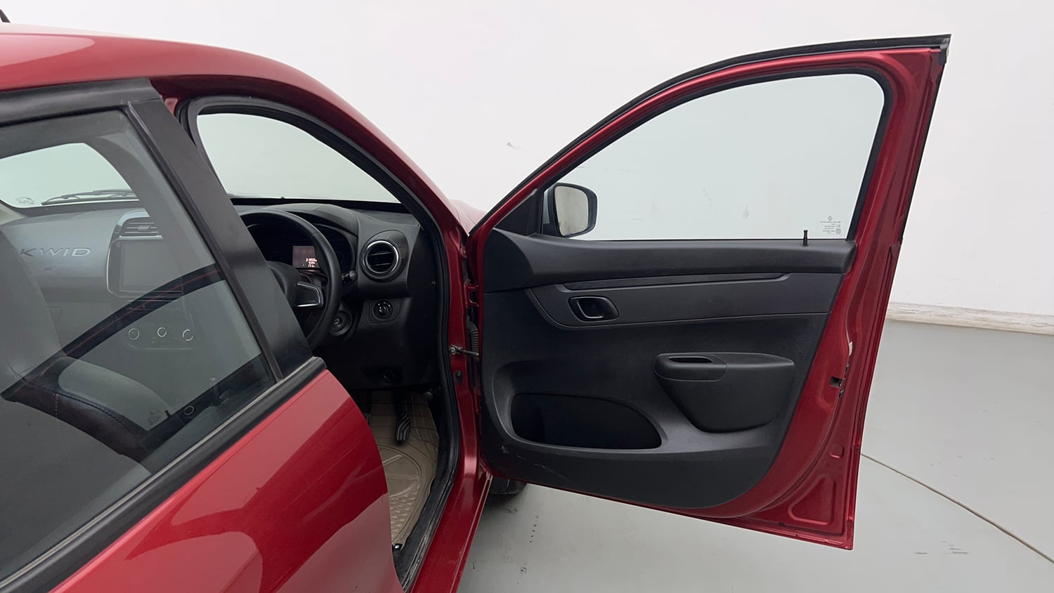 Used 2022 Renault Kwid RXT 1.0 AMT Petrol Automatic interior RIGHT FRONT DOOR OPEN VIEW