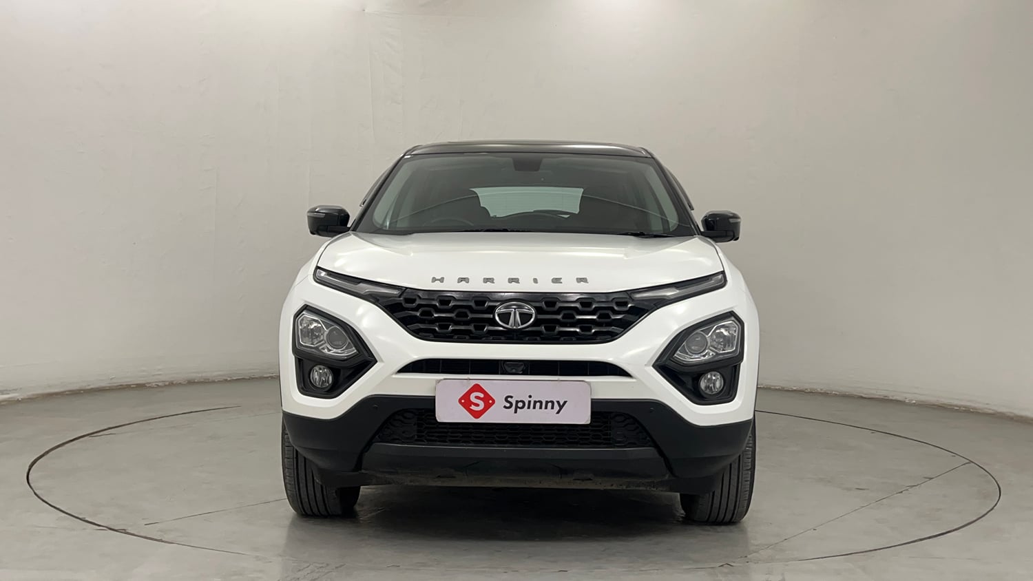 Used 2023 Tata Harrier XZA Plus Dual Tone Diesel Automatic exterior FRONT VIEW