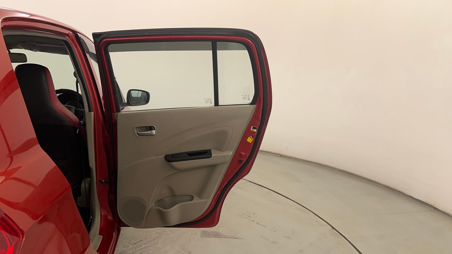 Used 2014 Maruti Suzuki Celerio VXi AMT Petrol Automatic interior RIGHT REAR DOOR OPEN VIEW