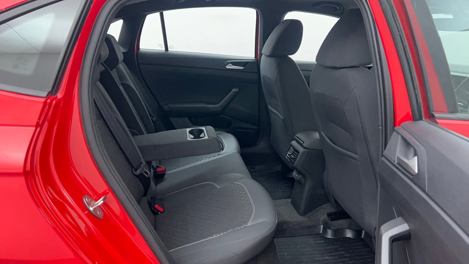 Used 2025 Volkswagen Virtus GT Line 1.0 TSI AT Petrol Automatic interior RIGHT SIDE REAR DOOR CABIN VIEW