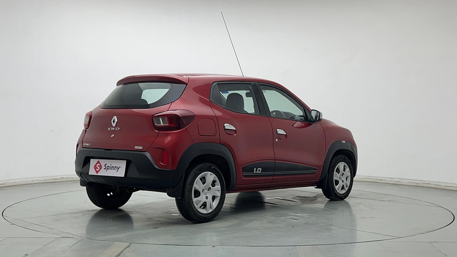 Used 2022 Renault Kwid RXT 1.0 AMT Petrol Automatic exterior RIGHT REAR CORNER VIEW
