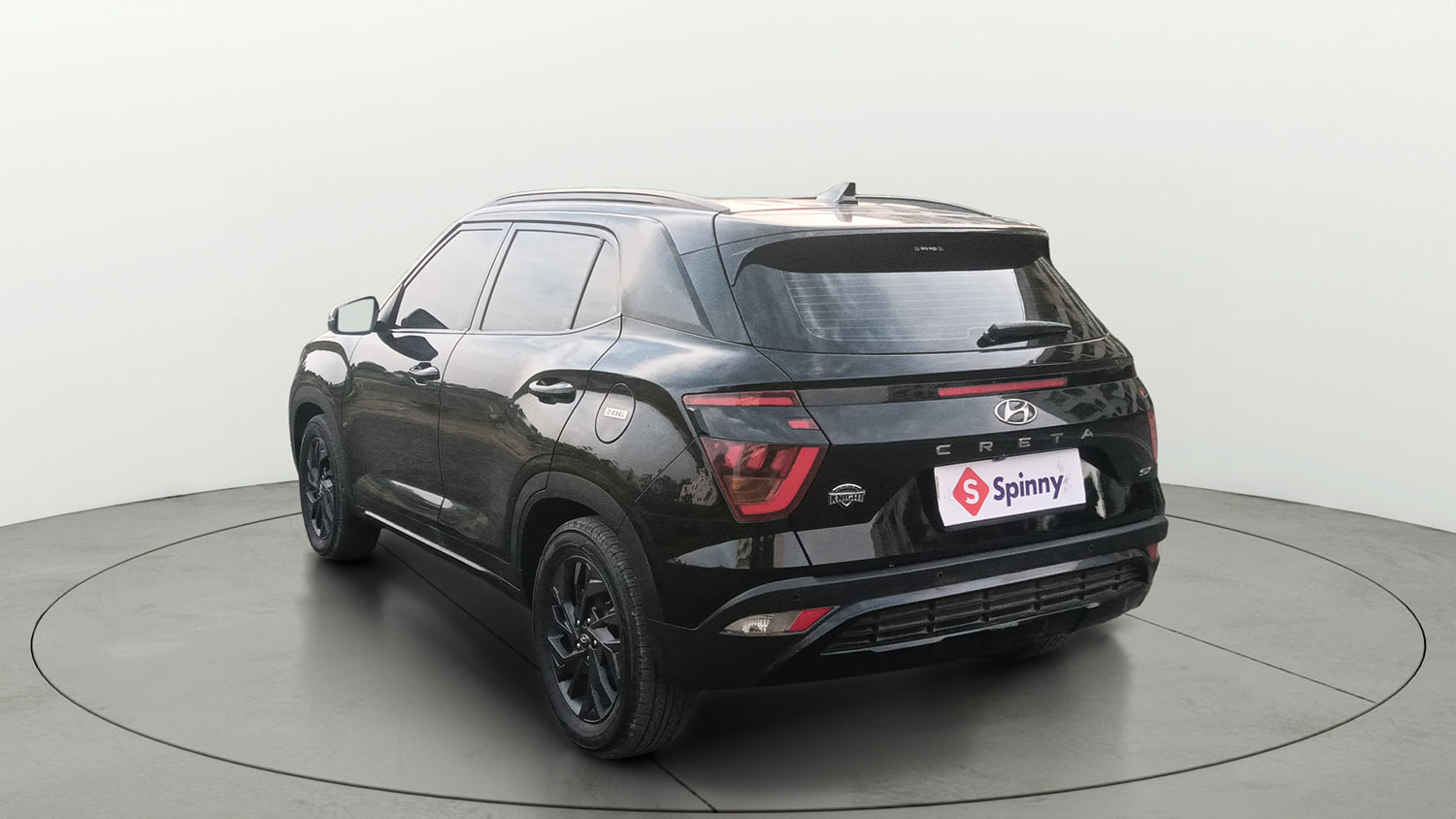 Used 2022 Hyundai Creta SX (O) 1.5 Diesel Automatic knight Diesel Automatic exterior LEFT REAR CORNER VIEW