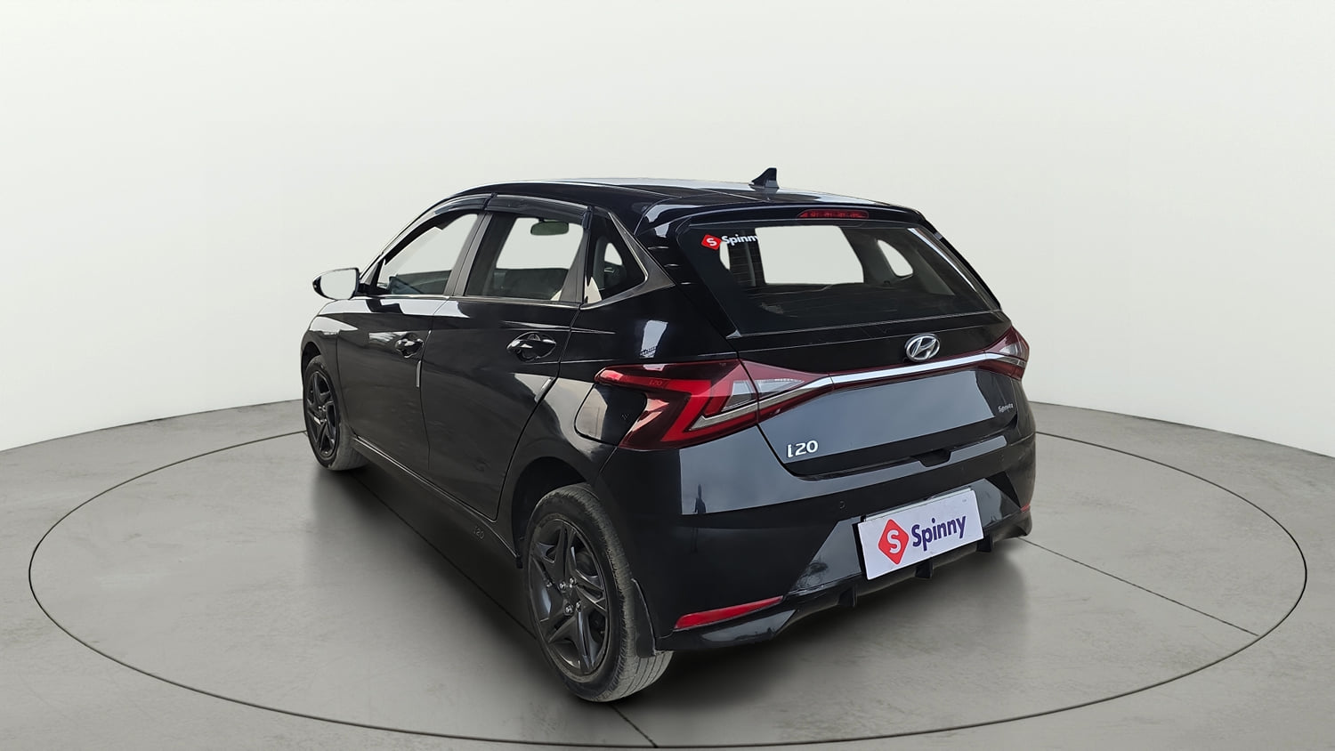 Used 2023 Hyundai New i20 Sportz 1.2 IVT Petrol Automatic exterior LEFT REAR CORNER VIEW