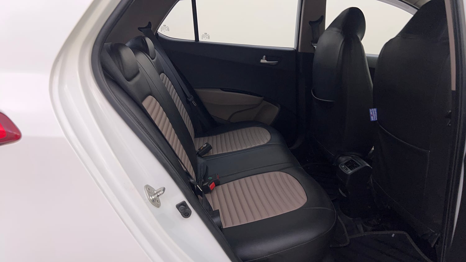 Used 2019 Hyundai Grand i10 Sportz 1.2 Kappa VTVT Petrol Manual interior RIGHT SIDE REAR DOOR CABIN VIEW