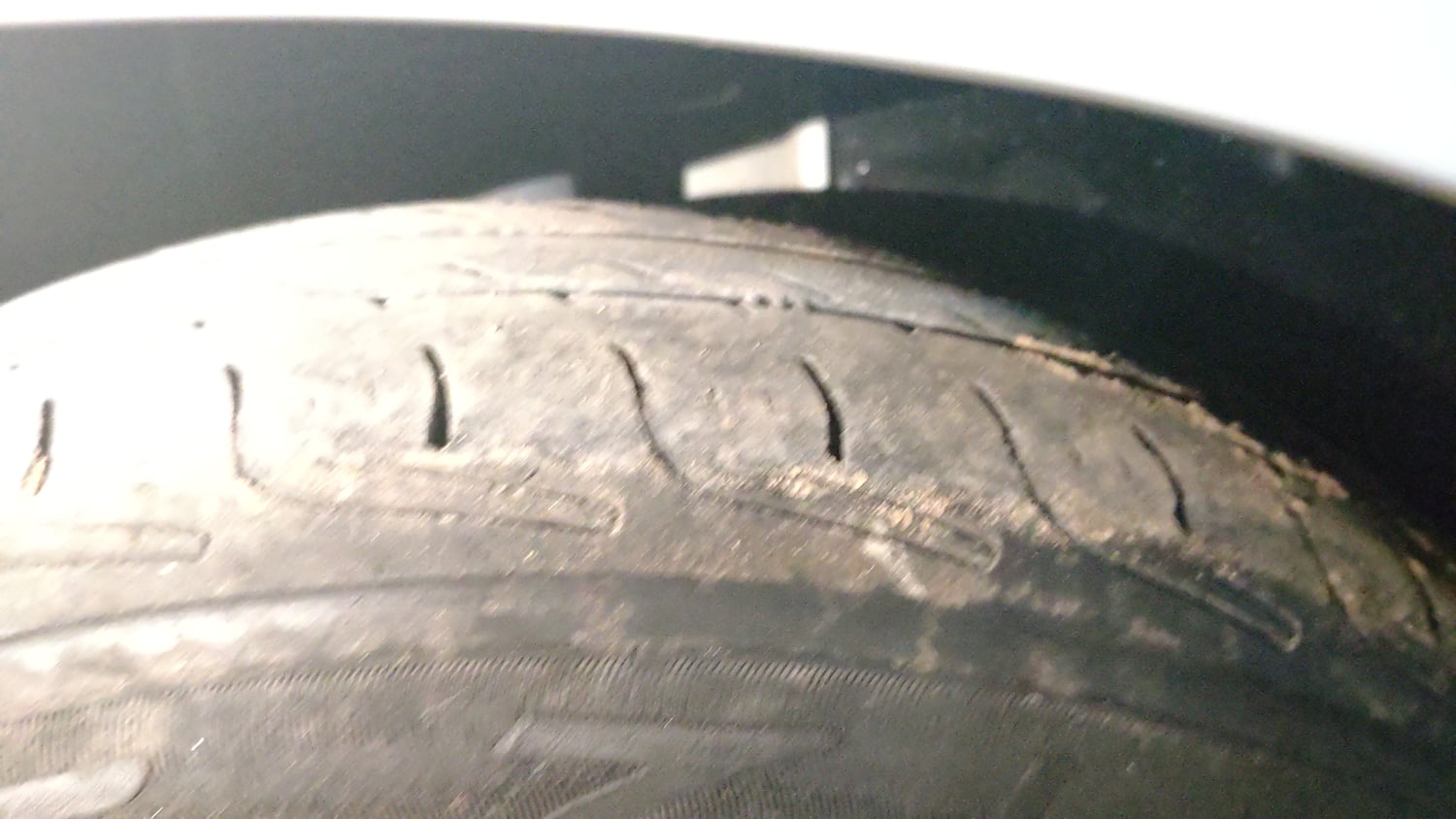 Used 2018 Tata Tiago Revotorq XZ Diesel Manual tyres RIGHT FRONT TYRE TREAD VIEW