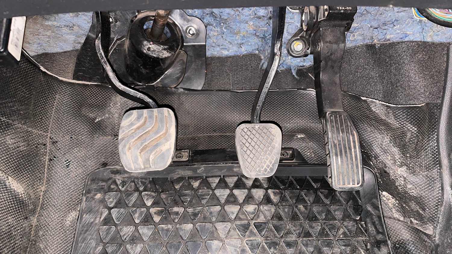 Used 2016 Honda Jazz VX Petrol Petrol Manual interior PEDALS VIEW
