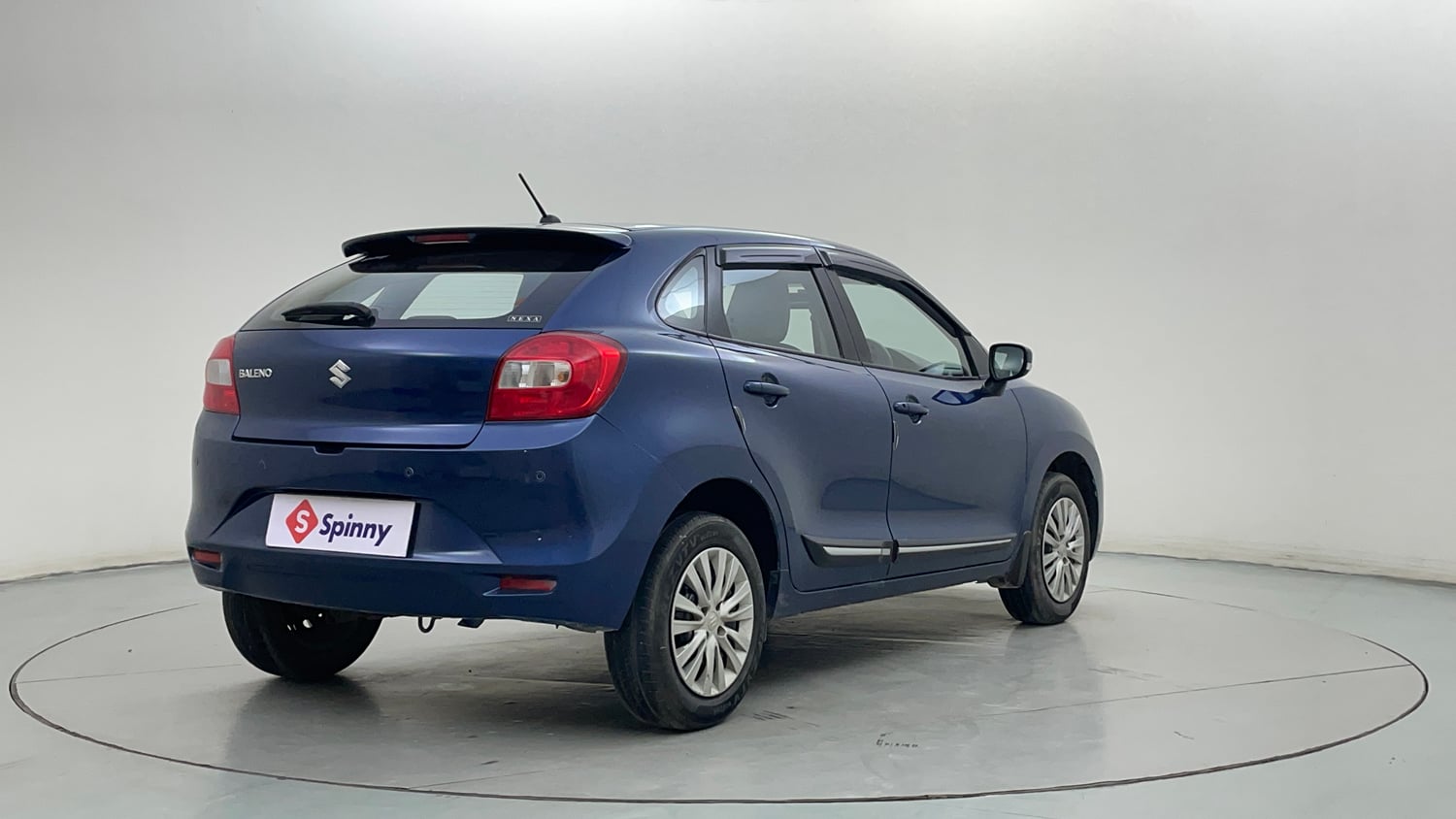 Used 2019 Maruti Suzuki Baleno Delta Petrol Manual exterior RIGHT REAR CORNER VIEW
