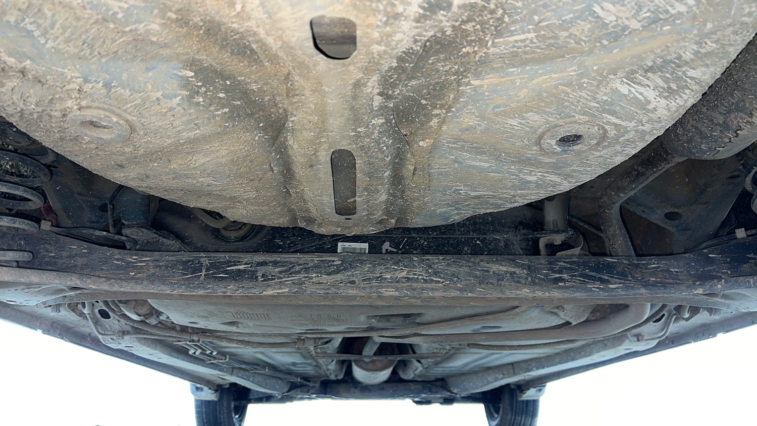Used 2018 Maruti Suzuki Baleno Delta 1.2 Petrol Manual extra REAR UNDERBODY VIEW (TAKEN FROM REAR)